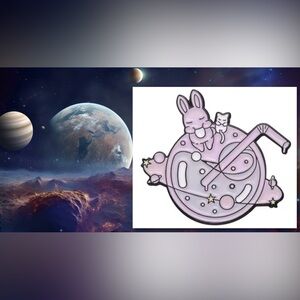 $2 PIN/BROOCH. ENAMEL/METAL. NEW. $2 WITH ANY $10 ORDER OR MORE